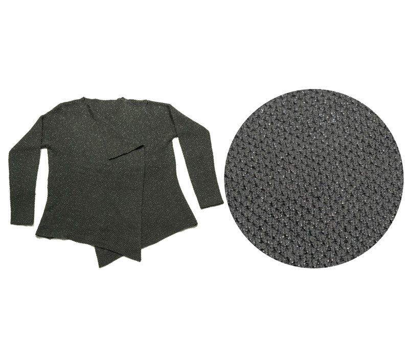 bang Ladies Long Sleeve Round Neck Open Cardigan