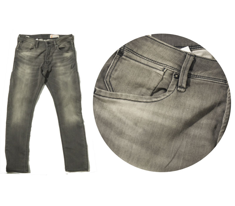 cpl_ann_08 Men's Five Pocket Knitted Denim