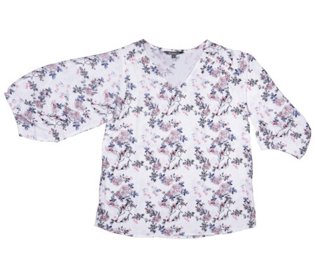 WT22-41 V-NECKLINE SHELL TOP