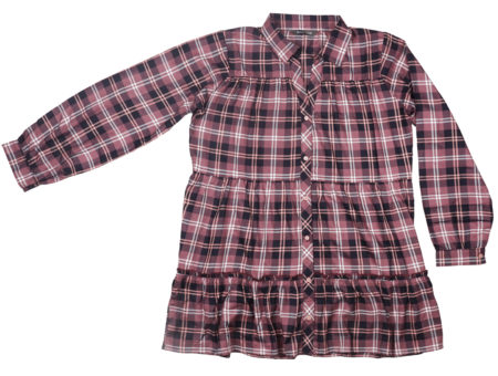 WT22-51 Collared Tiered Tunic